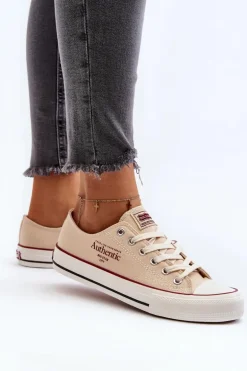 Damskie Trampki Big Star NN274236 Beżowe