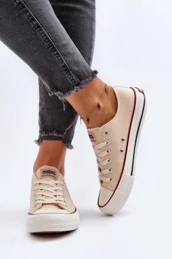 Damskie Trampki Big Star NN274236 Beżowe
