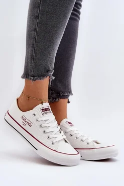 Damskie Trampki Big Star NN274235 Białe