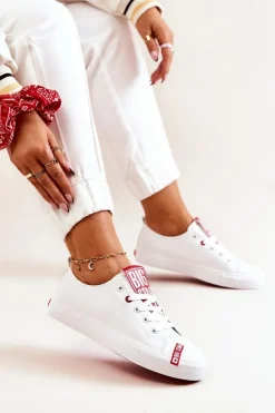 Damskie Trampki Big Star JJ274165 Białe