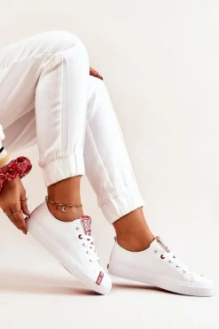 Damskie Trampki Big Star JJ274165 Białe