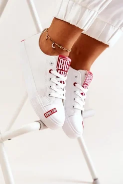 Damskie Trampki Big Star JJ274165 Białe