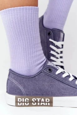 Damskie Trampki BIG STAR HH274114 Granatowe