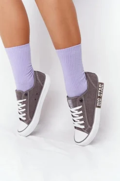 Damskie Trampki BIG STAR HH274116 Szare