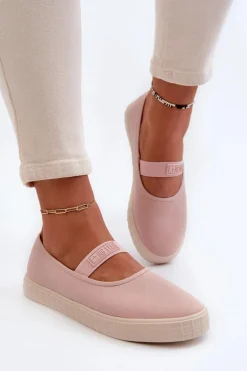 Damskie Trampki Big Star NN274606 Różowe