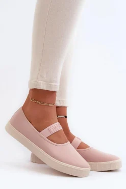 Damskie Trampki Big Star NN274606 Różowe