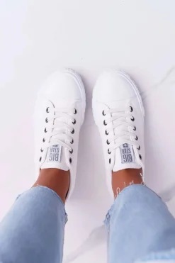 Damskie Trampki Big Star Białe EE274248