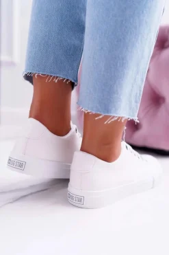 Damskie Trampki Big Star Białe EE274248