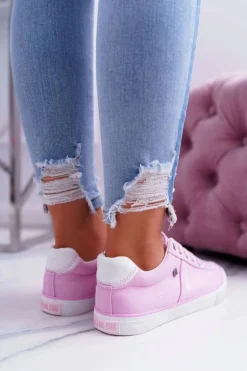 Damskie Trampki Big Star Różowe DD274352