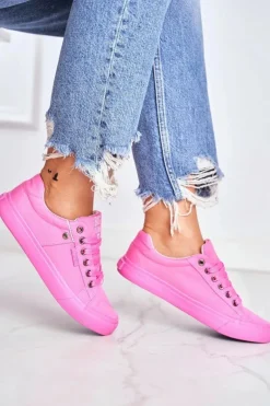 Damskie Trampki Big Star Różowe AA274509