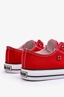 Damskie Trampki Big Star T274020 Czerwone