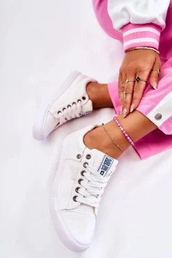 Damskie Trampki Big Star Białe AA274511