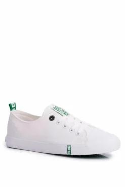 Damskie Trampki Big Star FF274088 Biało-Zielone