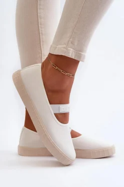 Damskie Trampki Big Star NN274601 Białe