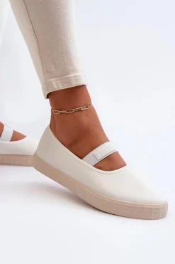 Damskie Trampki Big Star NN274601 Białe