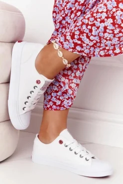 Damskie Trampki CROSS JEANS HH2R4017C Białe