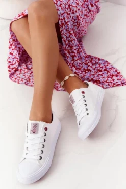 Damskie Trampki CROSS JEANS HH2R4017C Białe