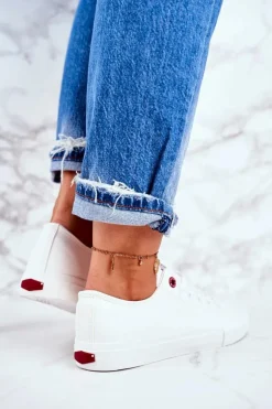 Damskie Trampki Cross Jeans Białe DD2R4030