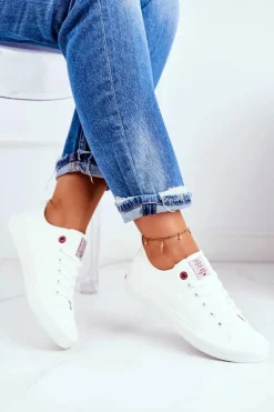 Damskie Trampki Cross Jeans Białe DD2R4030