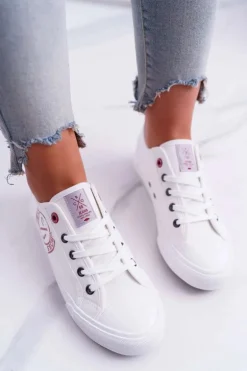 Damskie Trampki Cross Jeans Białe DD2R4068