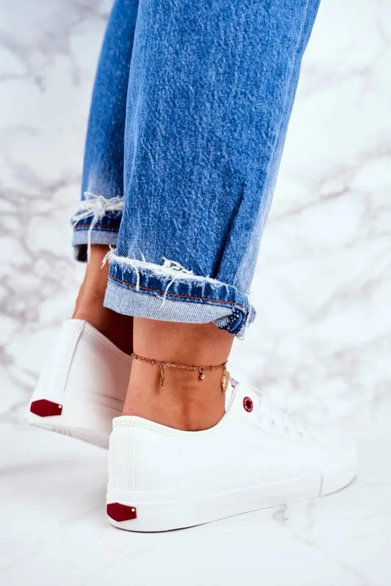 Damskie Trampki Cross Jeans Białe DD2R4030C