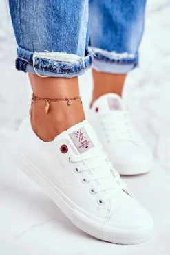 Damskie Trampki Cross Jeans Białe DD2R4030C