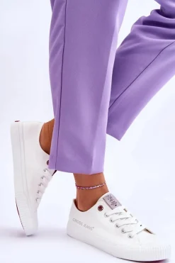 Damskie Trampki Cross Jeans LL2R4067 Białe