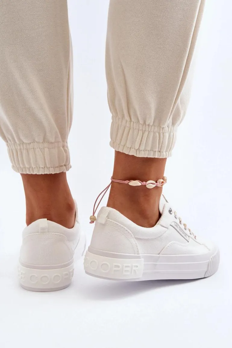 Damskie Trampki Lee Cooper LCW-24-31-2170 Białe