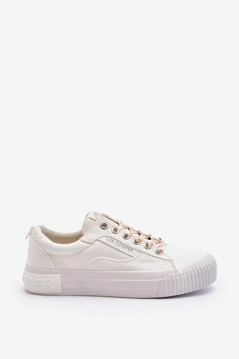 Damskie Trampki Lee Cooper LCW-24-31-2170 Białe