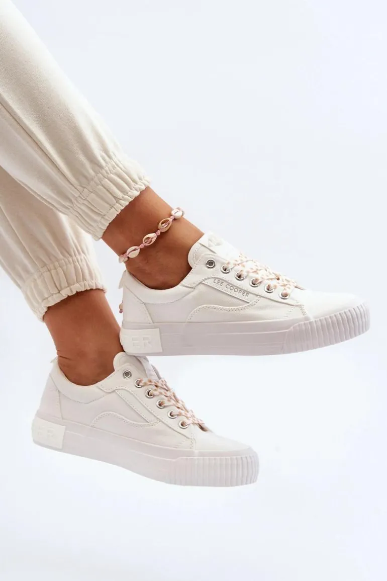 Damskie Trampki Lee Cooper LCW-24-31-2170 Białe