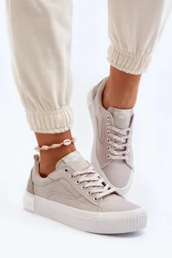 Damskie Trampki Lee Cooper LCW-24-31-2171 Szare