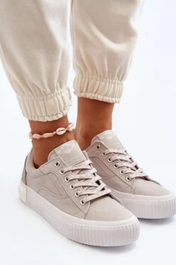 Damskie Trampki Lee Cooper LCW-24-31-2171 Szare