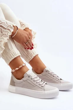 Damskie Trampki Lee Cooper LCW-24-31-2171 Szare