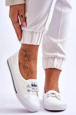 Damskie Trampki Tenisówki Lee Cooper LCW-23-31-1791L Białe