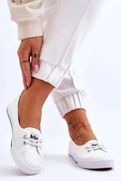 Damskie Trampki Tenisówki Lee Cooper LCW-23-31-1791L Białe