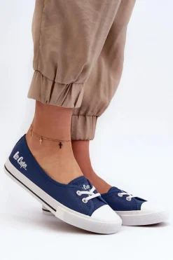 Damskie Trampki Tenisówki Lee Cooper LCW-23-31-1789L Granatowe