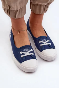 Damskie Trampki Tenisówki Lee Cooper LCW-23-31-1789L Granatowe