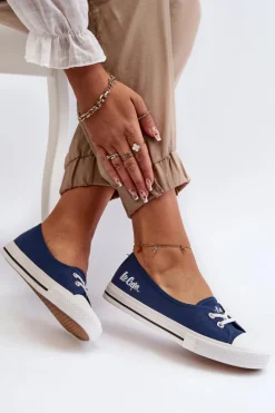 Damskie Trampki Tenisówki Lee Cooper LCW-23-31-1789L Granatowe