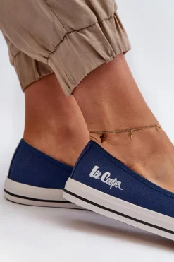 Damskie Trampki Tenisówki Lee Cooper LCW-23-31-1789L Granatowe
