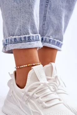 Damskie Wsuwane Sneakersy Big Star LL274712 Białe