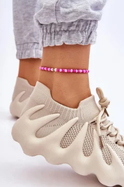 Damskie Wsuwane Sneakersy Beżowe Myles