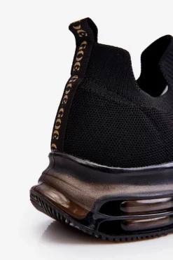 Damskie Wsuwane Sportowe Buty GOE LL2N4032 Czarne