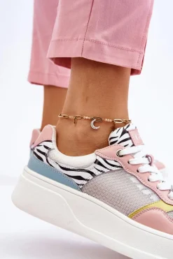 Damskie Wygodne Buty Sportowe GOE LL2N4053 Multikolor
