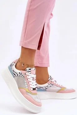 Damskie Wygodne Buty Sportowe GOE LL2N4053 Multikolor