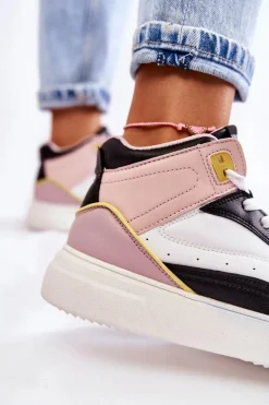 Damskie Wysokie Buty Sportowe Multikolor Silje