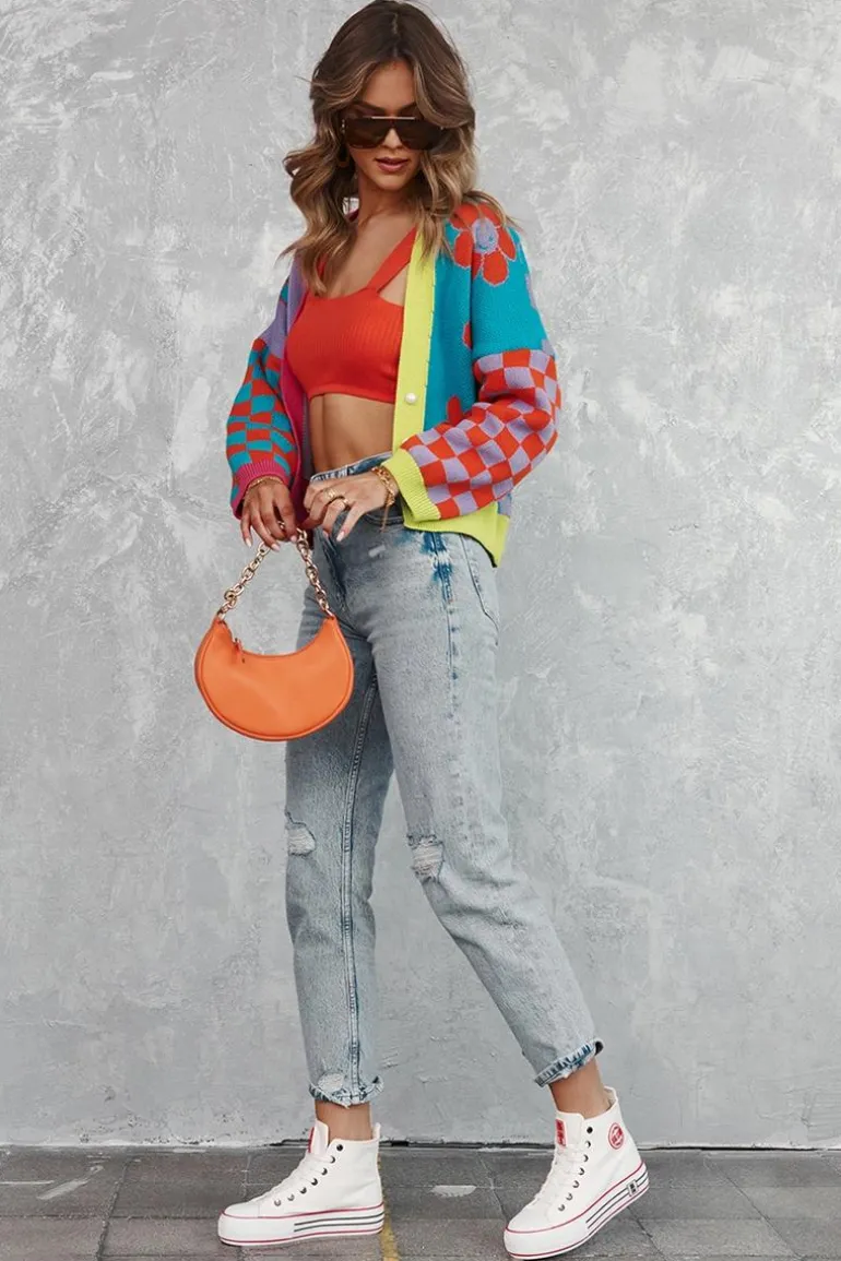 Damskie Wysokie Materiałowe Trampki Na Platformie Big Star LL274185 Białe