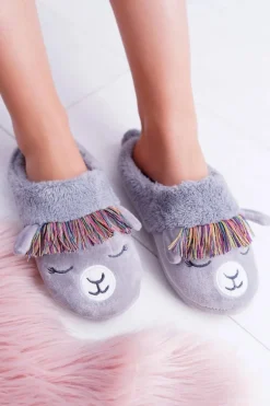 Domowe Damskie Klapki SOXO Lama