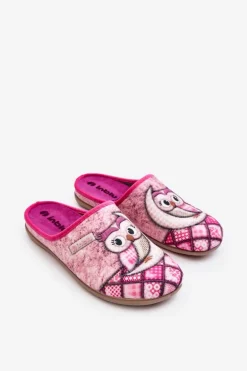 Domowe Klapki Klapki Sowa Inblu GF000018 Różowe