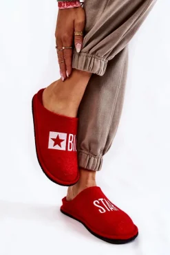 Domowe Papcie Big Star KK276022 Czerwone