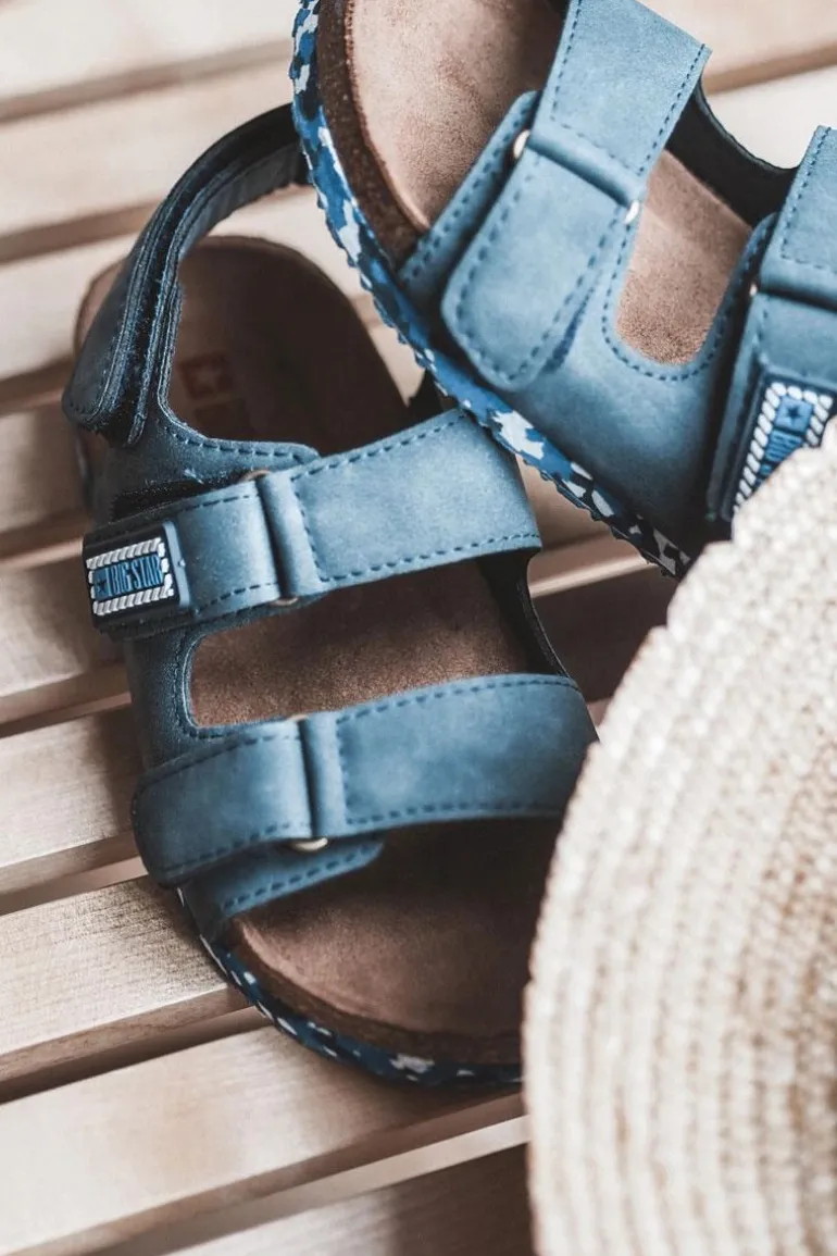 Dziecięce Sandałki Big Star JJ374117 Granatowe